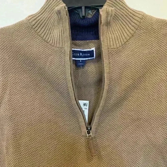 Mens Club Room Textured Sweater S NWT - B3 - Picture 4 of 8